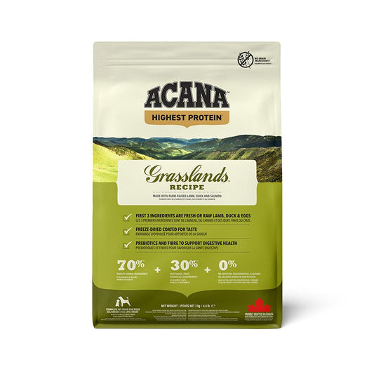 Acana Highest Protein Grasslands Dry Dog Food