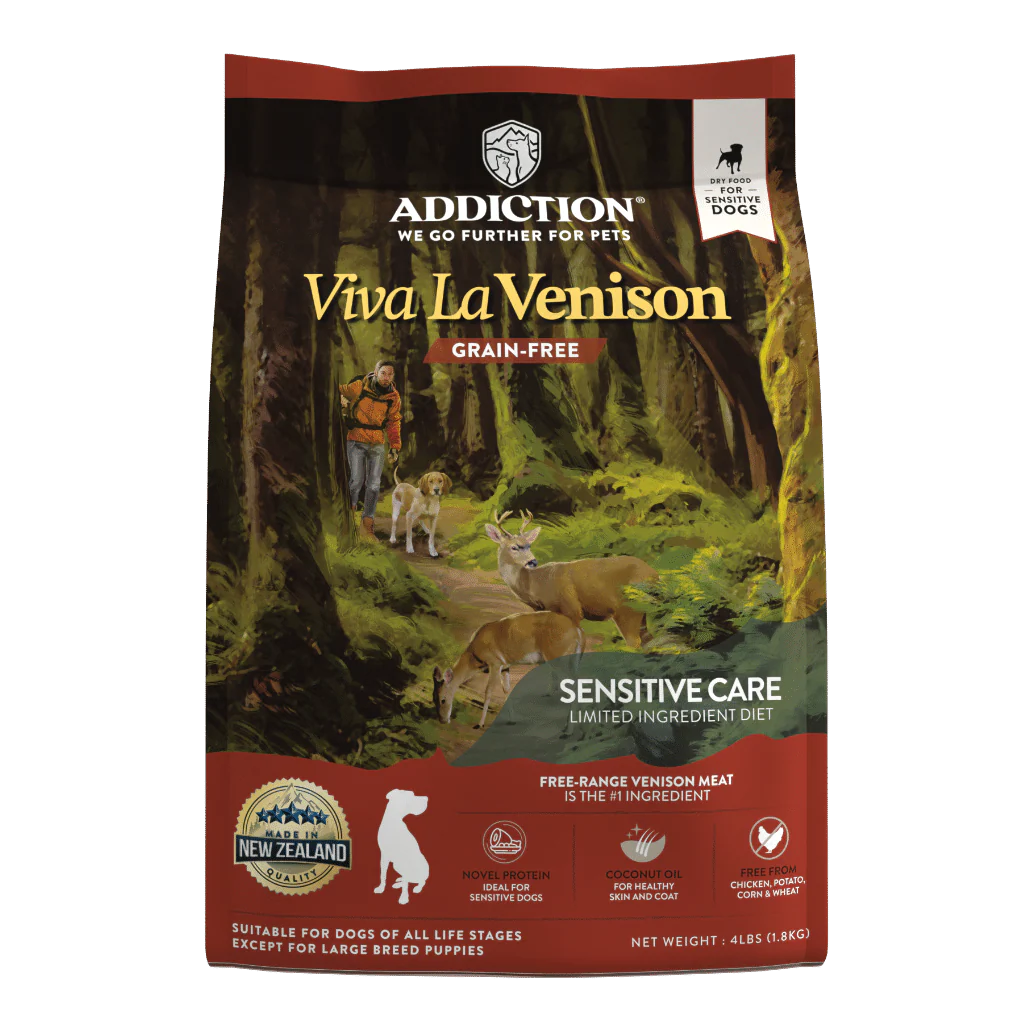 Addiction Viva La Venison Dry Dog Food